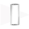 B·LED BARCELONA LED BARCELONA LED Applique da Parete in Gesso 2xGU10 Bianca Cilindrica Ø75x160mm | Illuminazione Indiretta Su e Giù | Lampada da Parete Verniciabile Moderna Classica Elegante per Interni