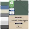 Dreamzie Lenzuolo con Angoli 70x200, Cotone, Elastico, Verde Anatra | Cotone traspirante・Elastico e Oeko-Tex・Prezzo accessibile・12 colori・Lavabile in lavatrice
