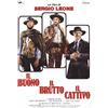 Generico Il Buono, il Brutto, il Cattivo | Manifesto originale restaurato | Stampa 70x100 cm | Sergio Leone | Clint Eastwood | Spaghetti Western | Locandina vintage illustrata | SACWEBPHOTO