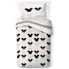 Jay Franco Kids Disney Mickey Mouse Set copripiumino - Biancheria da letto morbidissima con federa, SOLO COPERTA, piumone non incluso, beige, 2 pezzi singolo