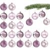 COM-FOUR® 24x Palline per Albero di Natale, Palline per Albero di Natale | Decorazioni per Albero di Natale - Decorazioni per Albero di Natale - Palline di plastica