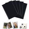 LOZTBUE 10 Pezzi Cornici Magnetiche per Polaroid Pellicole - calamite personalizzate, Calamita Portafoto, Magnetismo Cornice con Foto Personalizzata per Frigoriferi, Superfici in Metallo, Nero