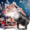 Ruutcasy Proiettore di Natale a LED, impermeabile, per interni ed esterni | Fiocco di neve, proiettore pupazzo di neve, luce per albero di Natale, decorazione per feste, giardino