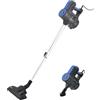 Akitas S12 Aspirapolvere Verticale con Filo 600W 17kPa con Spazzola Tedesca Wessel-Werk, Aspirapolvere Scopa 2 in 1 Senza Sacco Leggera e Potente con Filtro HEPA Lavabile