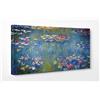 ShopArt Fine Art Prints ShopArt Claude Monet Il Bacino delle Ninfee Tela 50×100 Stampa Fine Art Effetto Pennellate a Rilievo