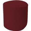 uyeoco Elasticizzato Copri Pouf Rotondo - 50x50/45x45/40x40/60x60 Velluto/Jacquard Copri Ottomano Cover -Lavabile Copertura Dell'Ottomano -Tondo Fodere Coprisgabello Poggiapiedi(Color 24,D45xH35cm)