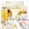Yogopro Regali Per Ragazze Adolescenti 9 10 11 12 13 14 15 16 17 18 Anni, Compleanno Regalo Natale Festa Dei Bambini Per Sorella Figlia Nipote Bicchiere Di Vetro Pennelli Per Trucco Borsa Cosmetica Bracciale