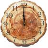 CEWROM Orologio da parete da 30 cm, in legno, stile rustico, silenzioso, senza ticchettio, decorazione vintage retrò per soggiorno, camera da letto, cucina, ufficio