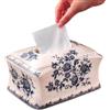 Generic Porta fazzoletti in Ceramica, Porta fazzoletti Decorativo, Porta fazzoletti Cinese, Porta tovaglioli for Bagno, Camera da Letto, Soggiorno