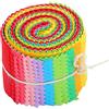 Generic CraftsFabrics 20 rotoli di gelatina pre-tagliati in 100% cotone, 2,36 x 39,37 cm, per trapuntare, scrapbooking, cucito, arti e artigianato, patchwork, collage, multi)