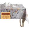 Maison d' Hermine Equinoxe Tovaglia 100% cotone, per cucina, cena, tavolo, decorazione per feste, matrimoni, ringraziamento/Natale (rettangolare, 160 cm x 220 cm)