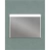Generico Specchio bagno contenitore cm L92xH67xP15 bianco lucido con 3 ante - Made in Italy