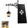 Generic Lanterna decorativa per libreria, lanterna vintage per libreria, lampada magica per libri da lettura, lampada da scaffale per libri da biblioteca, mini lampada portatile per gli amanti della