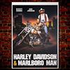 Poster Station Poster Cinema Harley Davidson & Marlboro Man - Formato:70x100