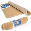Dikots Tappetino da doccia morbido antiscivolo anti muffa 60 x 40 cm - Beige stile luffa tappetino antiscivolo in PVC per doccia interna e luoghi umidi