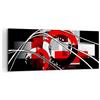 ARTTOR Quadri Moderni su Tela 120x50 cm Stampe da Parete Astratto - 0587 | Grafica Composizione Geometrico Quadro Decorativo 1 pezzo Soggiorno Arte da Parete Decorazione da Parete ARTTOR