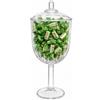 Ballon C'Art Caramel Coppa Piana Gambo Lungo con Coperchio - Ø16 × H27 cm | Alzatina