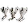 CKPSMS Marca -#KP-19070-3 3SET piede con cerniera a destra e sinistra, piede standard Compatibile con/sostituzione per JUKI Marca DU-141 DU-1181 CONSEW Marca 205RB Jack Marca H2+