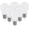 Comely Lampade LED E27 4W 3000K Lotto di 6 Vetro opale luce calda risparmio energetico lunga duratura lampade a soffitto compatibili, lampade e sospensioni Casa