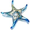 HDCRYSTALGIFTS Statuetta a forma di stella marina in cristallo, 19 cm, fermacarte in vetro | Statua a forma di stella marina, fermacarte, regalo di Natale, compleanno, decorazione per donne e uomini, in vetro cristallo