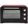 Girmi FE3000 - Fornello elettrico, 1600 Watt, in acciaio inox, colore: Rosso