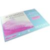 Honsell Fabriano Artistico Acquarello Acquarello Watercolour, bianco naturale, satinato, pressato a caldo, 35,5 x 51 cm, 15 fogli da 300 g/m², carta acquerello di alta qualità, blocco 4 lati, vegano
