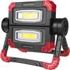 Maclean Lampada da lavoro Maclean LED COB, 300 lm, 3 modalità di illuminazione, alimentazione 4xAA, temp. colore 6500K, MCE439