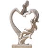 YAIUNHIQ Decorazioni di Ornamenti Artigianali in Resina per Statue di Personaggi di Coppia