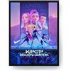 Menkind Netflix KPop Demon Hunters LED Light Up Canvas 30 cm x 40 cm Poster Box Wall Art