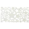 MC-Trend Runner da tavola in feltro Notte stellata, 140 x 24 cm, in feltro spesso 3 mm, tovaglia da tavolo, tovaglietta per Natale (crema)