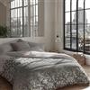 Zelesta Royalbed Piumone 2-in-1 Una Piazza e Mezza 200×200 cm - Trapunta e Piumino Reversibile 4 Stagioni, Lavabile, Anallergico, Morbido, Leggero e Termoregolante, Premium (Silver Wilderness)