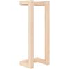vidaXL Portasciugamani 23x18x60 cm in Legno Massello di Pino