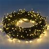 Epesl Luci Natalizie per Interni ed Esterni 25m 220 LEDs, Funzione di Memoria con 8 Modalità End-to-End Estensibile Stringa Luce Decorazione per Giorno di Natale Alberi Domestici Festa - Bianco Caldo