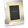 Ottaviani Portafoto della Collezione Cristalli di luce in Cristallo e foglia oro Tecnologia Gold Foil cm 13x18