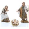 Moranduzzo Natività 3 Soggetti per Presepe da 10 cm - STANDARD 10 - Scala 1:20 - Statuine Indistruttibili, Rifinite a Mano, Scultore M. Landi, Made in Italy