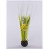 artplants.de Ornithogalum Artificiale Manfredo, Giallo, 40 cm | Palla di Terra - Stella di Betlemme Finta