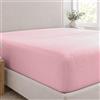Il Gruppone Passione Casa Lenzuolo Sotto con Angoli in Flanella 100% Cotone - Morbido, Caldo ed Elasticizzato - Disponibile Singolo, Piazza e Mezza e Matrimoniale