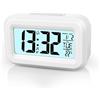 Vicloon Orologio sveglia digitale Orologio da testa Sveglia 12/24 ore con retroilluminazione LCD Smart sveglia digitale per camera da letto, ufficio e viaggio