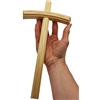 Lunexus Croce da Parete in Legno di Tiglio, 28 cm - Naturale e Benedetta | Croce da parete Lunexus in legno di tiglio naturale, 28 cm. Realizzata in Germania e benedetta.