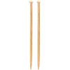 BambooMN JubileeYarn - Ferri da maglia Jumbo in bambù, 19 (15 mm), lunghezza 40,6 cm, 1 paio