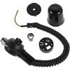 TOYZFRIENDY Kit Cavo Sospensione Lampada E27 Retrattile Nero in Plastica e Metallo | Installazione Rapida, Lunghezza Flessibile, Sospensione Sicura, Accessorio per Soluzioni Domestiche Moderne