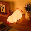 ZKLiLi Luce Notturna per Bambini, Lampada Notturna in Silicone Carino con 2 Livelli di Luminosità, 16 Colori Kawaii Touch Lamp per Camera da Letto, Ragazze e Ragazzi, Toddler, Nursery