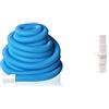 Gre 40004 Tubo da 2 Terminali per Puliscifondo piscina, Ø38 mm, 15 m & 40009 - Unione per 2 tubi galleggianti, Ø32 e Ø38 mm