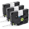 JINTUM Compatibile TZe-131 TZ Tape 12 mm 0.47 laminato trasparente per Brother P-Touch TZc-131 nastri trasparenti per P-Touch PT-H100R PT-H105 PT-H100LB PT-H110 H107B PT-D400 PT-D210 PT-E100 D600VP