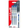 uni-ball Vision Elite UB-200 - Penna a sfera con punta media da 0,8 mm, per scrittura a mano, disegno, arte e colorazione, inchiostro liquido resistente allo sbiadimento e all'acqua, confezione da 3