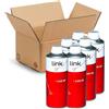 Generico Bomboletta SP30 Aria Compressa 400 ml, Confezione da 6 Pezzi con Cannuccia di Precisione, Spray per Pulizia PC, Tastiera, Notebook, Stampanti ed Elettronica