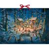 Coppenrath Wand-Adventskalender - Tierischer Chor im Winterwald