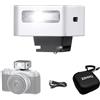 Zeniko ZF08 - Mini flash Speedlite per fotocamera (argento, ZF08)