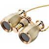 Milageto Binocolo Tascabile 4×30 Portatile Binocolo da Spettacolo con Retrò per Concerti, Musical, Oro