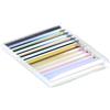 LLMWFA 1 Pezzo Ottico Vetro Prisma 32x31x2.4mm, K9 Rete Ottico Chiaro Foglio | per Fibra Ottica Esperimenti